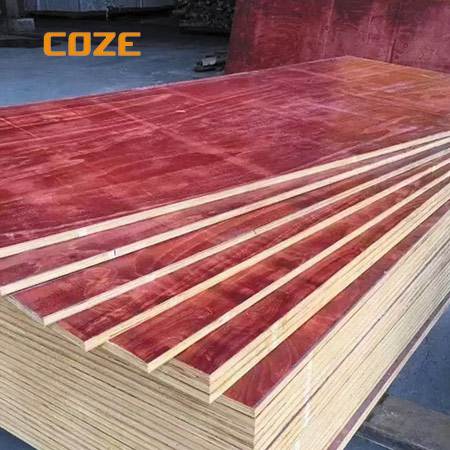 Red Phenolic Resin Faced Plywood for Shuttering Formwork