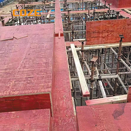 Red Phenolic Resin Faced Plywood for Shuttering Formwork