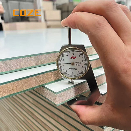 Melamine Film Faced Blockboard for Furniture Cupboard