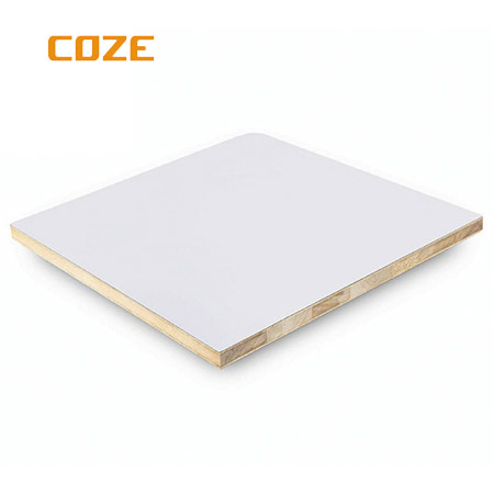 Melamine Film Faced Blockboard for Furniture Cupboard