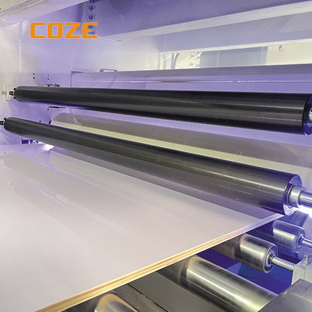 Glossy UV Coating Melamine Film Faced Plywood