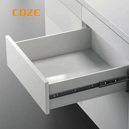 Silent Damping Bouncer Slideway for Drawer